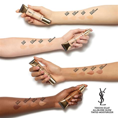 ysl all in one glow shades|yves saint laurent skin tint.